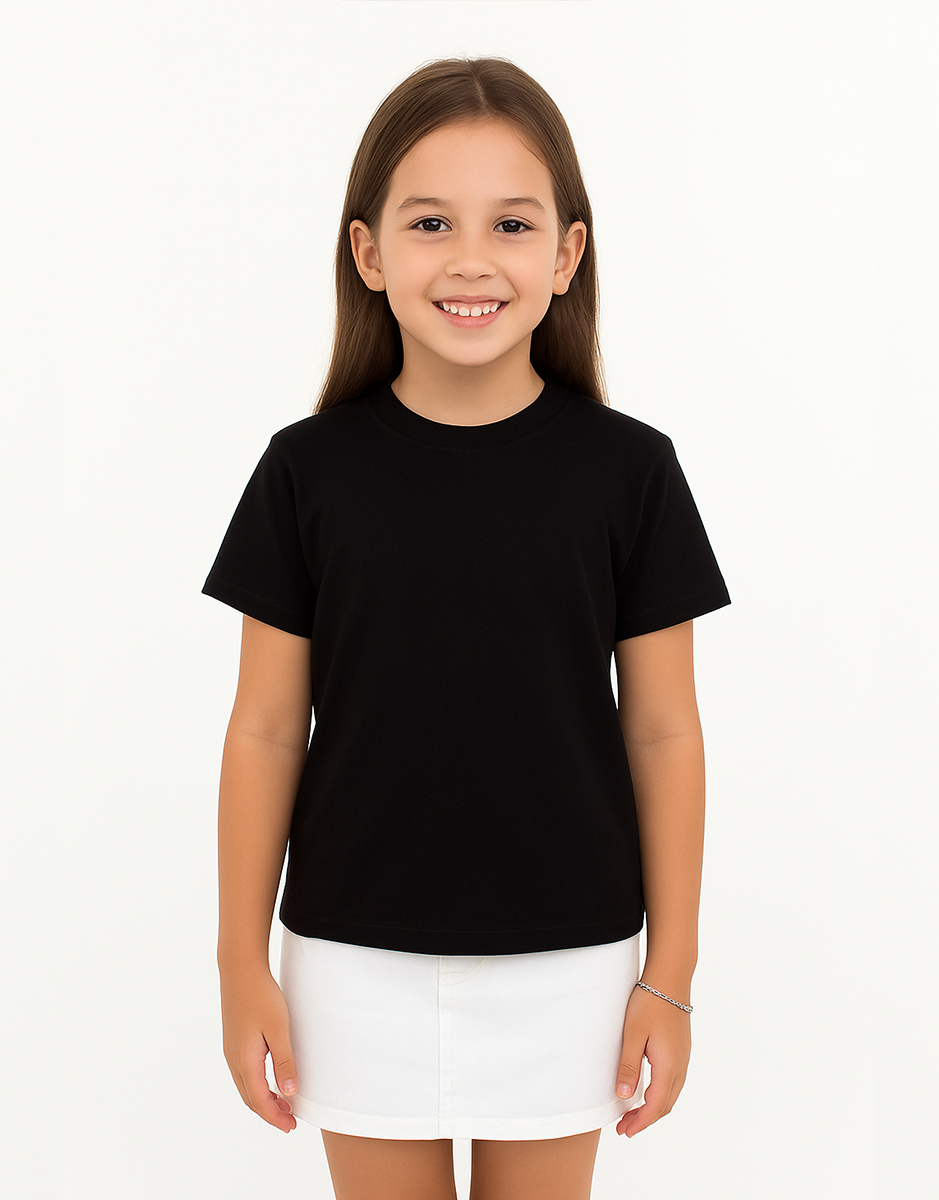 Camiseta Infantil 100% Algodão