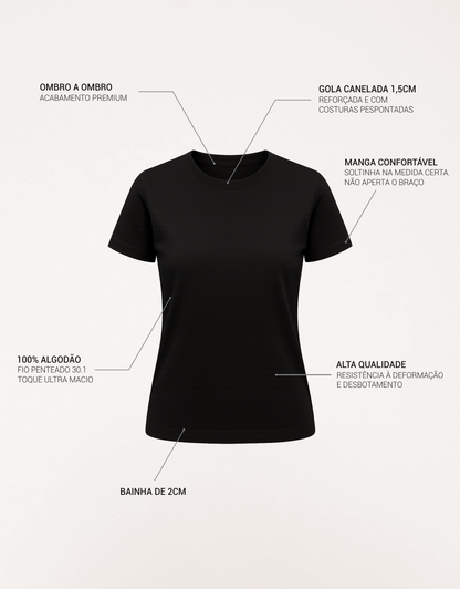 Camiseta Feminina Essencial