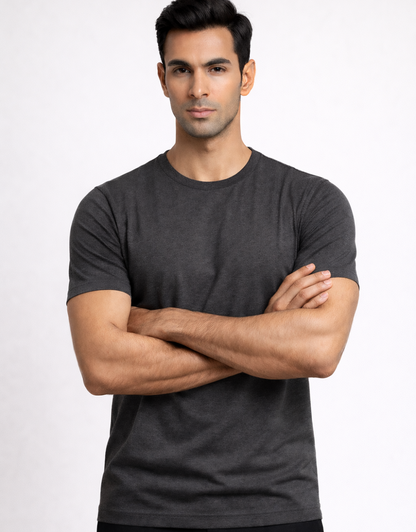 Camiseta Masculina Algodão Egípcio c/ Elastano